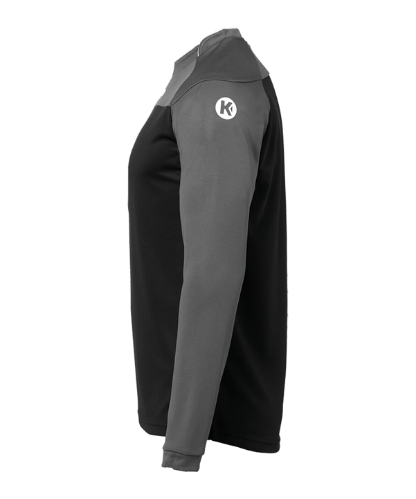 Kempa Prime Shirt langarm Schwarz Grau F01 - schwarz