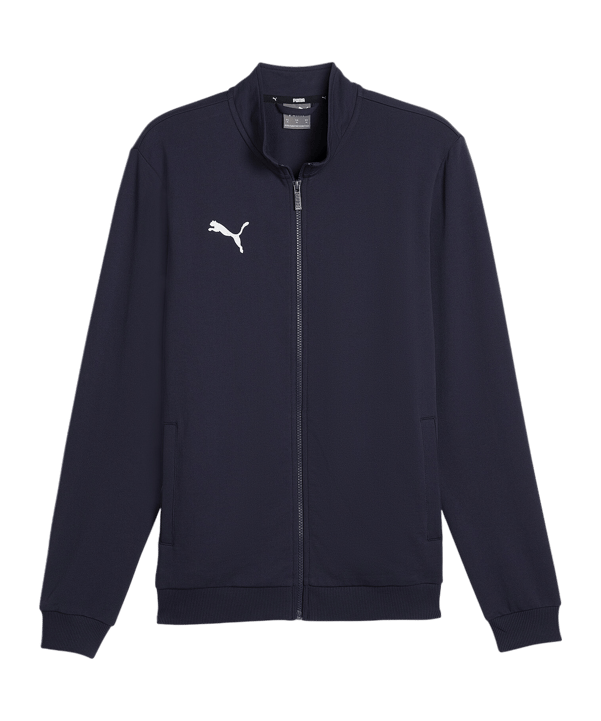 PUMA teamGOAL Casual Trainingsjacke Blau Weiss F06 - blau