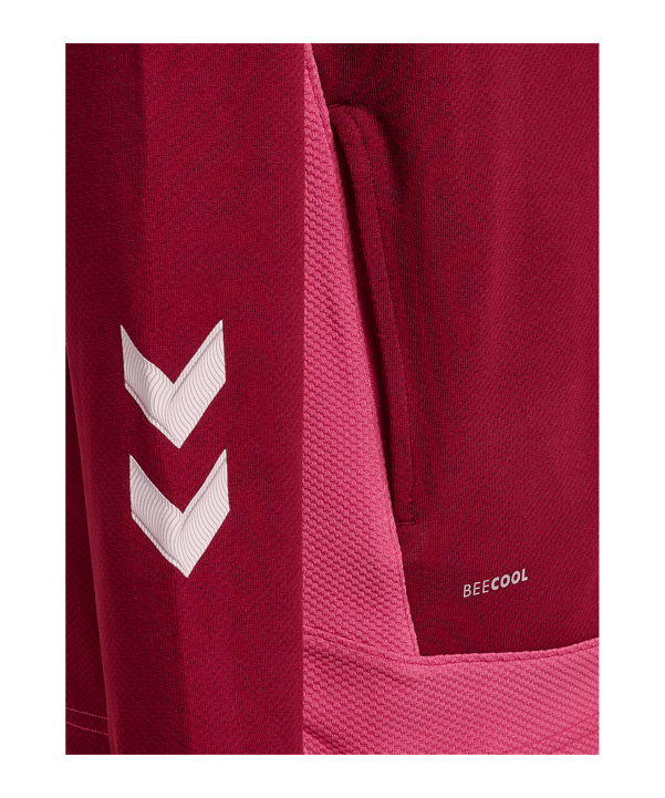 Hummel hmlLEAD Poly Trainingsjacke Kids Rot F3584 - rot