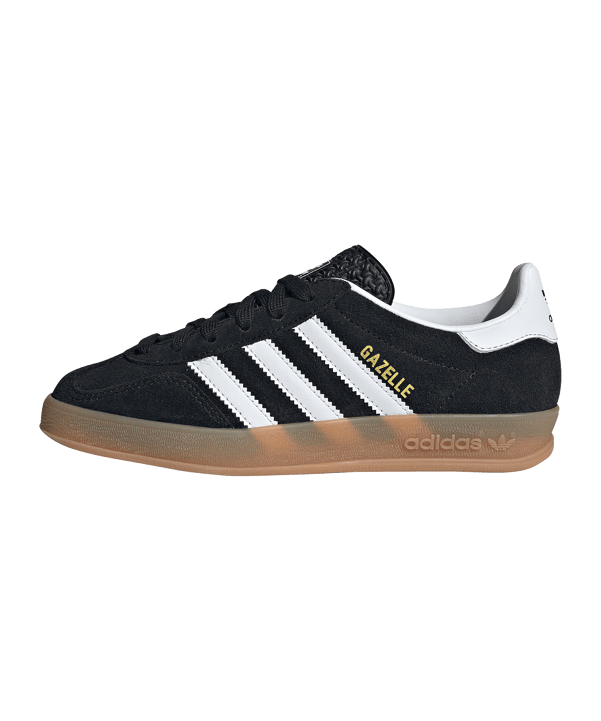 adidas Gazelle Kids Schwarz - schwarz