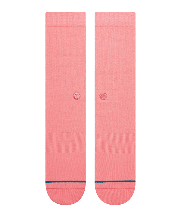 Stance Uncommon Solids Icon Socks Pink - rosa