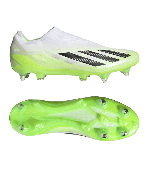 adidas X Crazyfast.1 LL SG Crazyrush Weiss Schwarz Gelb - weiss