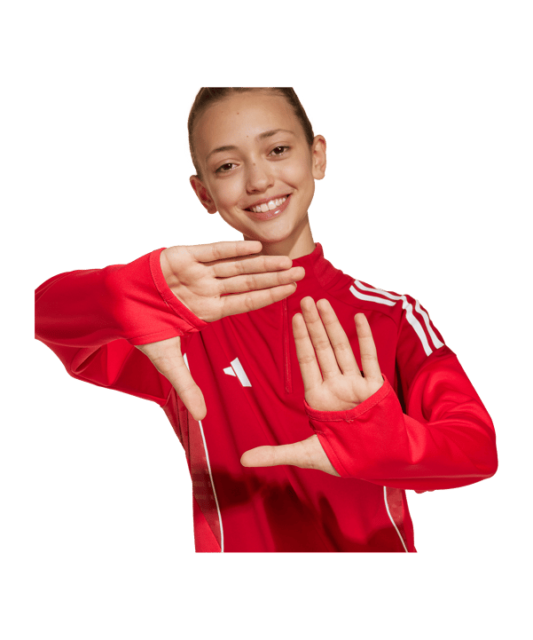 adidas Tiro 25 Competition Sweatshirt Kids Rot - rot