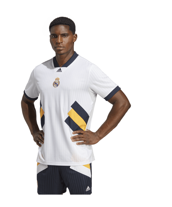 adidas Real Madrid Icon Trikot Weiss - weiss