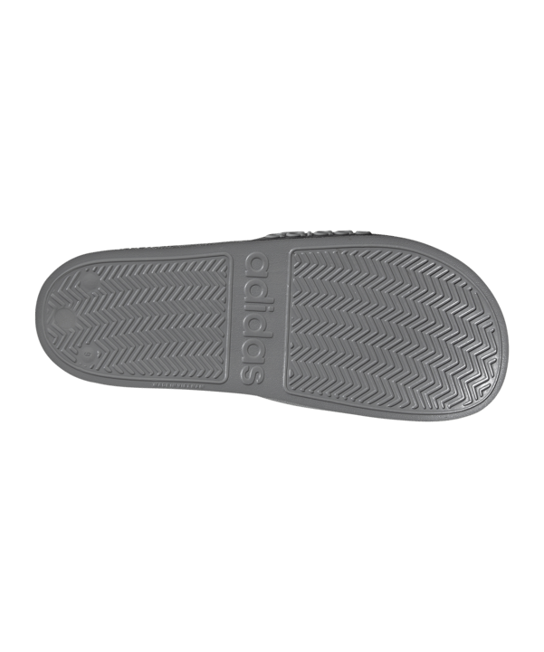 adidas Cloudfoam Adilette Shower Grau Weiss - grau