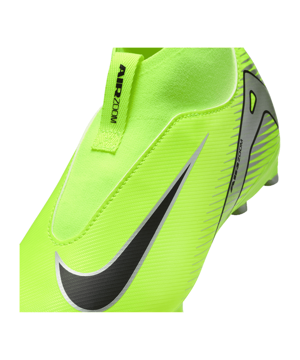 Nike Jr Air Zoom Mercurial Superfly X Academy FG/MG Mad Voltage Kids Gelb Schwarz F700 - gelb