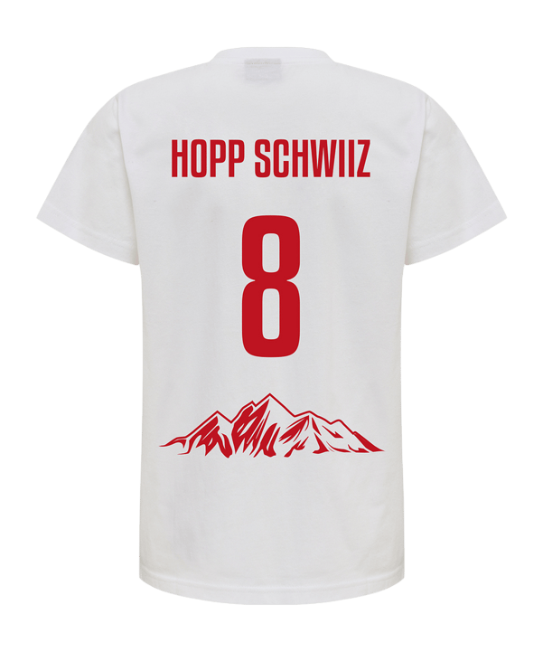hummel SHV Fanshirt 8.Mann T-Shirt Kids Weiss F9001 - weiss