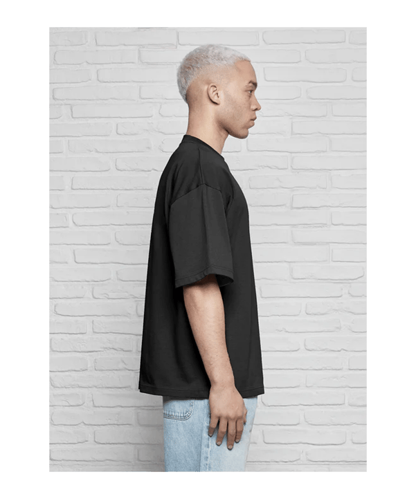 Burocs Basic Oversized T-Shirt Schwarz - schwarz