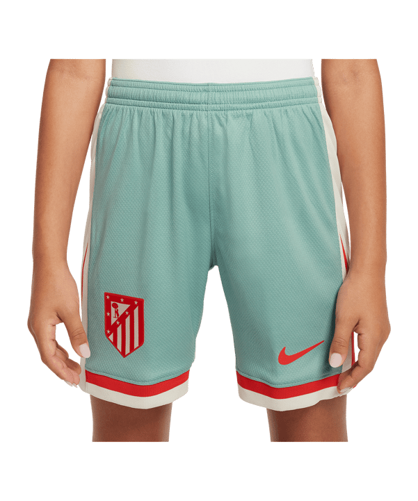 Nike Atletico Madrid Short Away 2024/2025 Kids Türkis F017 - tuerkis