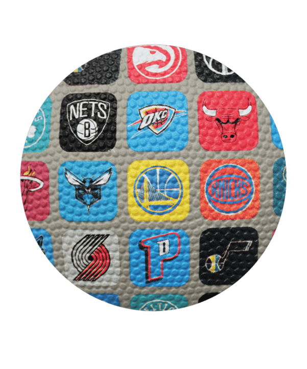 Spalding NBA Team Collection Basketball Schwarz - schwarz