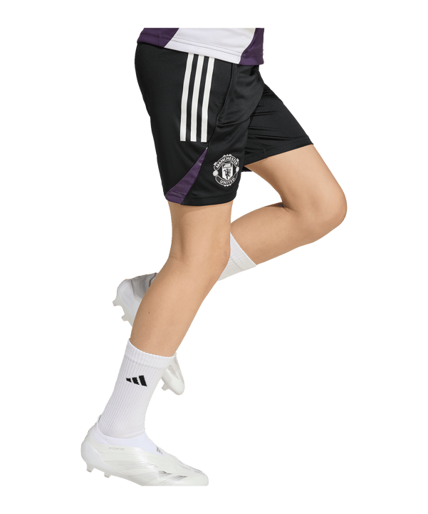 adidas Manchester United Training Short Kids Schwarz - schwarz