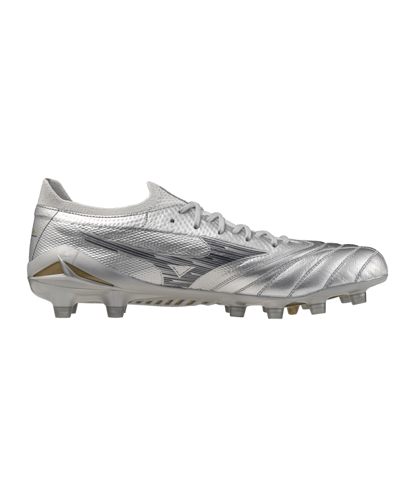 Mizuno Morelia Neo Beta Elite FG Platinum Silver Silber F04 - silber