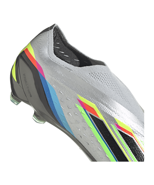 adidas X Speedportal+ FG Beyond Fast Silber Schwarz Gelb - silber