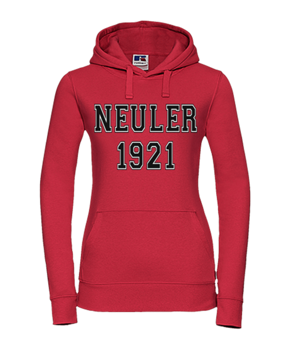 TV NEULER Hoodie 1921 Damen (RED) - rot