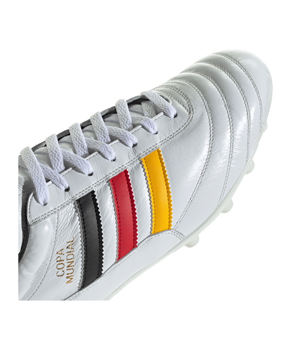 adidas COPA Mundial FG Germany Weiss Schwarz Weiss - weiss