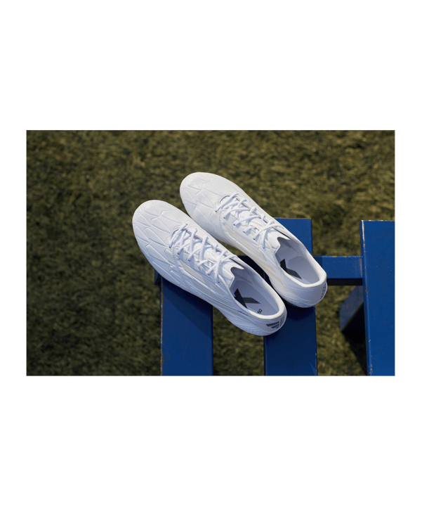 adidas F50 Adizero IV Leather FG Speed Legacy Weiss Silber - weiss