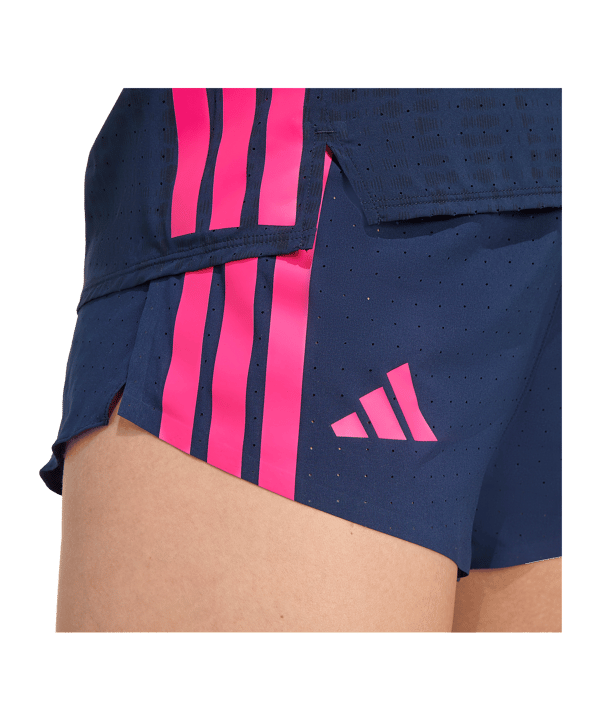 adidas BMW Berlin-Marathon 2025 Split Hardloopshorts Dames Blauw - blauw
