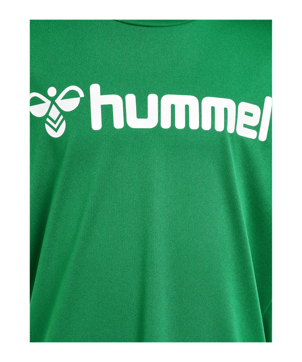 Hummel Logo Trikot Kids Grün F6235 - gruen
