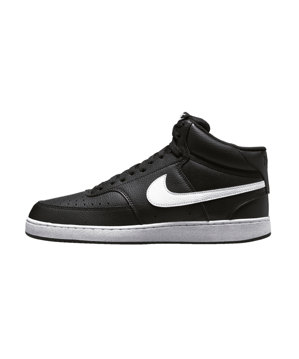 Nike Court Vision Mid Next Nature Schwarz F001 - schwarz