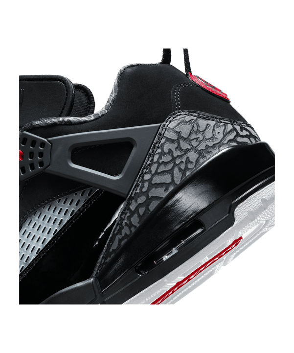 Jordan Spizike Low Schwarz F060 - schwarz