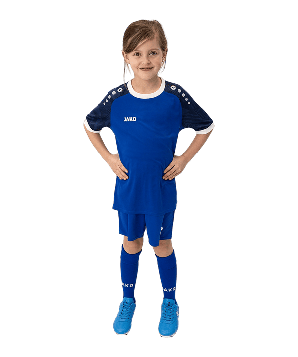 JAKO Iconic Trikot Kids Blau F414 - blau