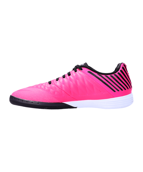 Nike Lunar Gato II Futsal IC Pink Schwarz F605 - rosa