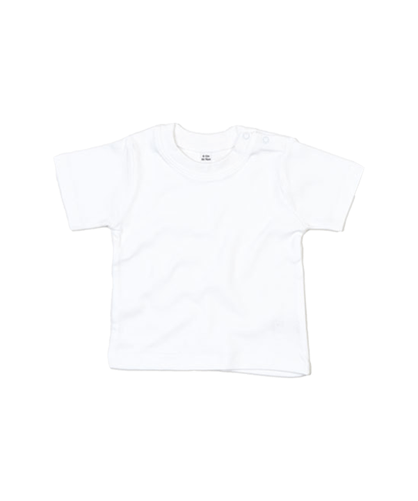 Merch Baby T-Shirt White FWH - weiss