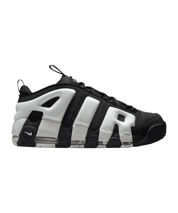 Nike Air More Uptempo Low Sneaker Schwarz F001 - schwarz
