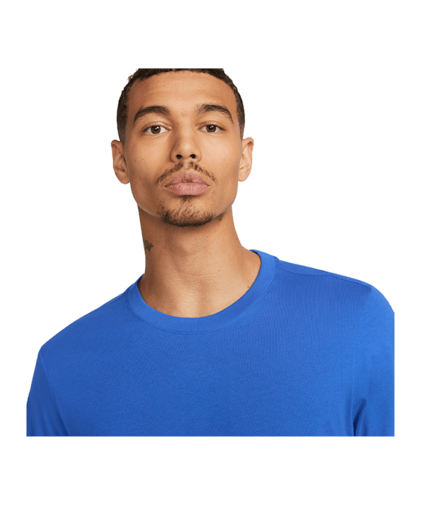 Nike Park 20 T-Shirt Blau Weiss F463 - blau