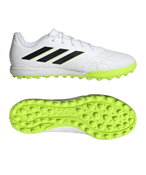 adidas COPA Pure.3 TF Crazyrush Weiss Schwarz Gelb - weiss