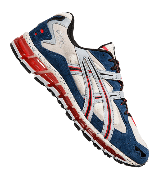 Asics Gel-Kayano 5 360 Sneaker Weiss Blau F100 - weiss