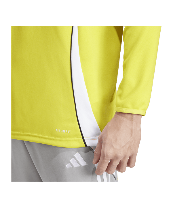 adidas Tiro 24 Trainingstop Gelb Weiss - gelb