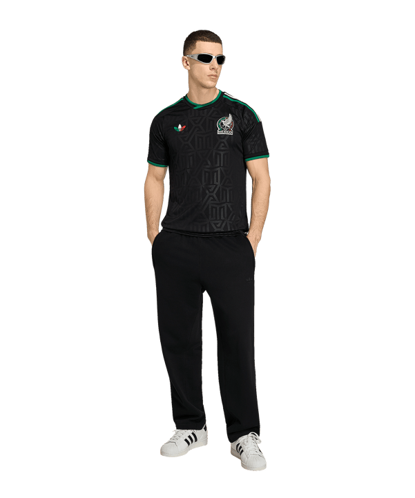 adidas FMF Mexiko Trikot 3rd WM 2026 Schwarz - schwarz