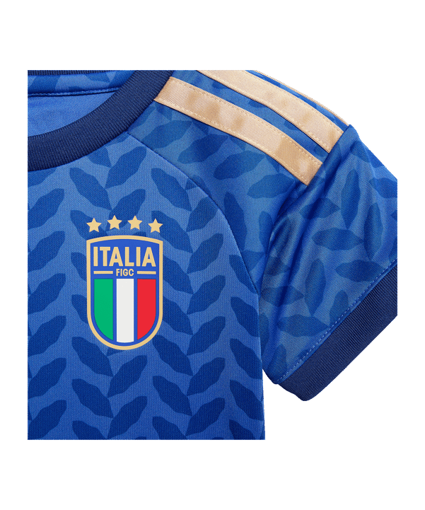 adidas Italien Babykit Trikot Set Home WM 2026 Kids Blau - blau