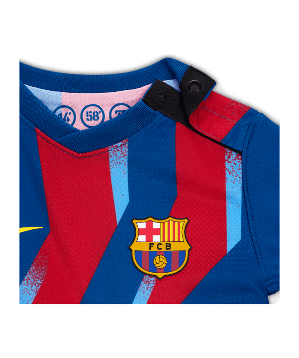 Nike FC Barcelona Babykit 4th Trikot Set 2025/2026 Kids Blau F432 - blau