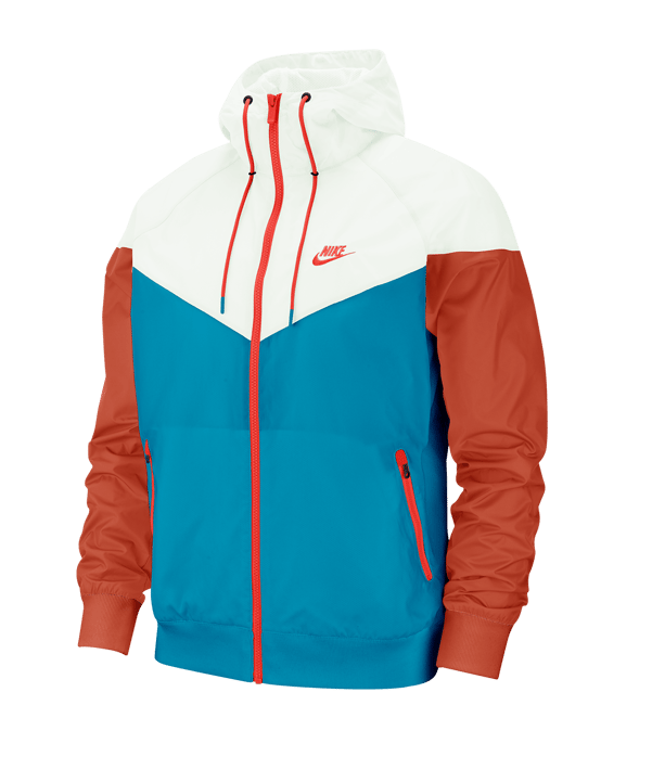 Nike Windrunner Kapuzenjacke Blau F446 - blau