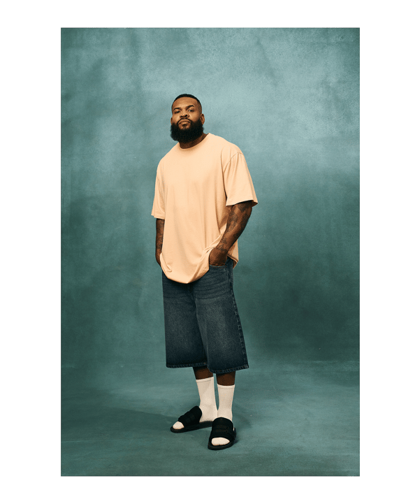 Urban Classic 90s Heavy Denim Short Blau - blau