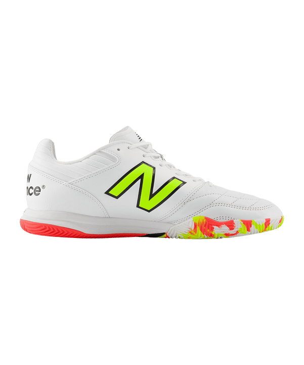 New Balance 442 Pro V2 IN Flash Point Weiss FIB2 - weiss