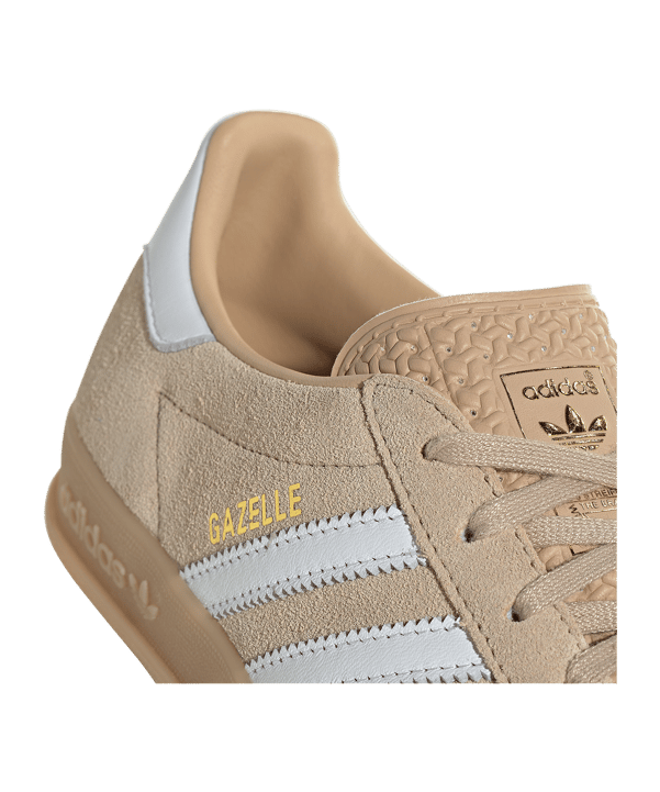 adidas Originals Gazelle Sneaker Damen Beige - beige