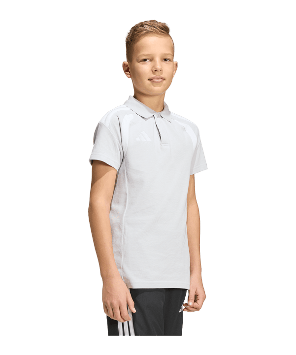 adidas Tiro 26 League Polo Kids Grau - grau