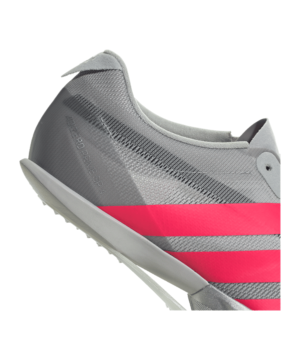 adidas Adizero Prime 4 Laufschuh Grau - grau
