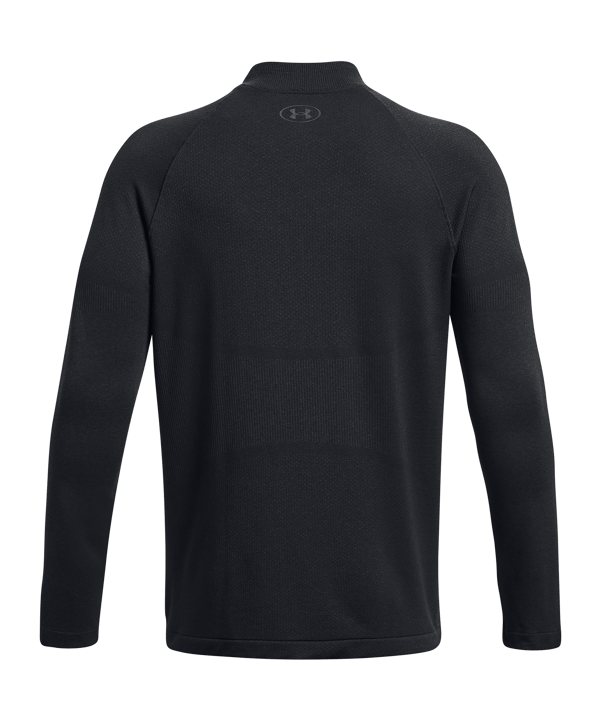 Under Armour CG Rush Seamless Mock Sweatshirt F001 - schwarz