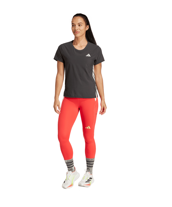 adidas T-Shirt Damen Schwarz - schwarz