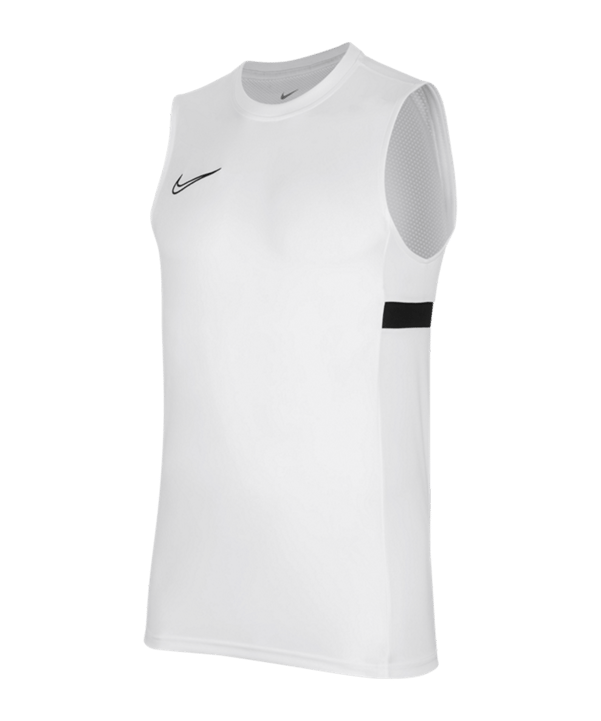 Nike Academy 21 Tanktop Kids Weiss Schwarz F100 - weiss