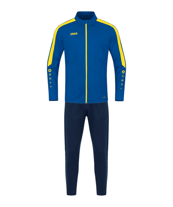 JAKO One Power Trainingsanzug Kids Blau F404 - blau