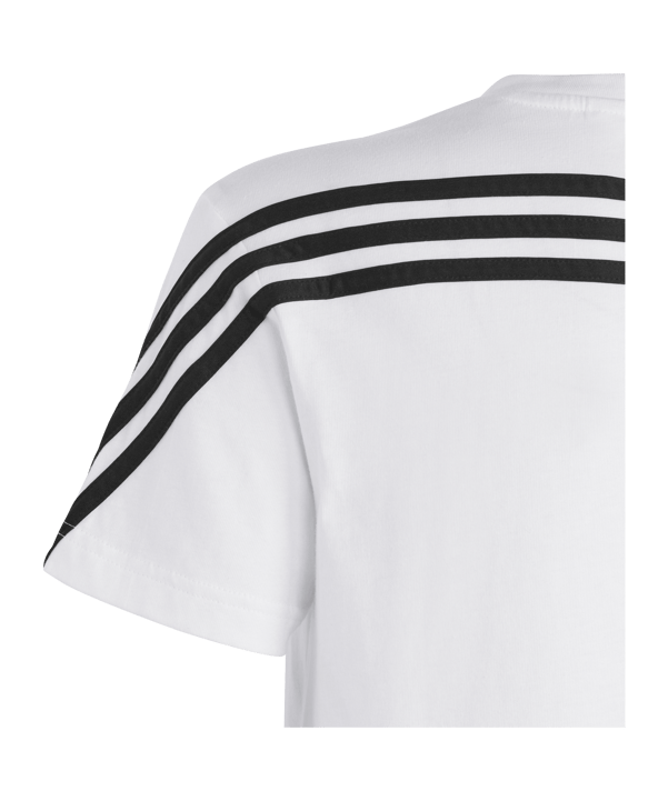 adidas 3S T-Shirt Weiss Schwarz - weiss