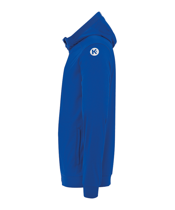 Kempa Player Kapuzenjacke Blau Weiss F04 - blau