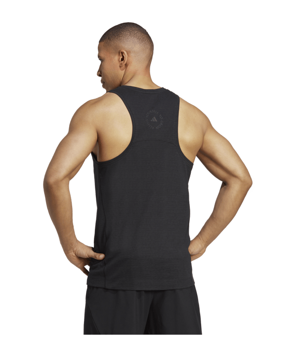 adidas Yoga Training Tank Top Black - schwarz