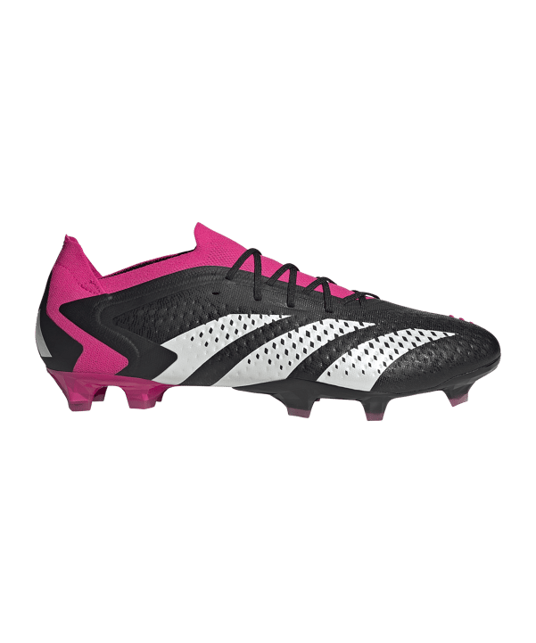 adidas Predator Accuracy.1 L FG Own Your Football Schwarz Weiss Pink - schwarz