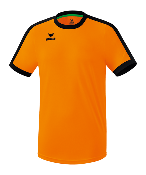 Erima Retro Star Trikot Kids Orange Schwarz - orange